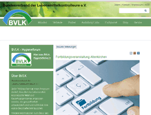 Tablet Screenshot of bvlk.de